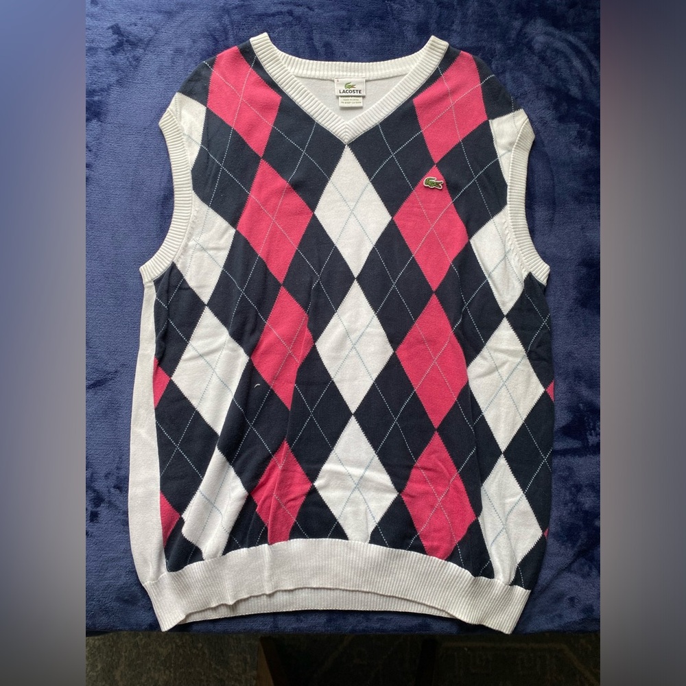 Lacoste Patented Sweater Vest